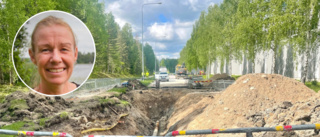 Skarp uppmaning från Sörmland vatten efter slukhålet: "Respektera avspärrningarna"