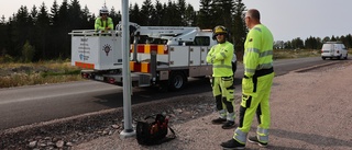 Därför lyser gatubelysningen på dagen i Linköping