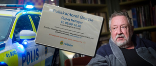 Leif GW Persson: "En jävla tur för att råka på en polis i Gnesta"