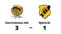Tre poäng för Katrineholms AIK hemma mot Björkvik