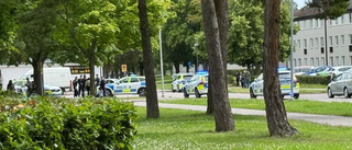 Man gripen efter stort polispådrag i Linköping