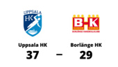 Två poäng för Uppsala HK hemma mot Borlänge HK