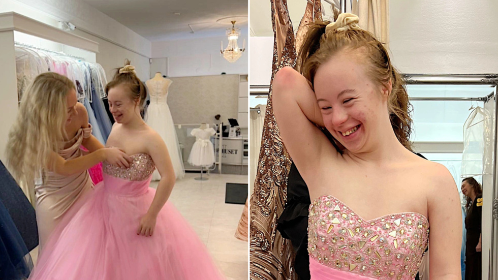 När lillasyster Nathea skulle hitta en klänning till sin studentbal förra året fick Noelle feeling för den rosa prinsessklänningen à la Askungen. Den 18 maj är det äntligen dags att använda den, men drömmen är att ha en kavaljer till paraden.