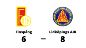 Seger för Lidköpings AIK med 8-6 mot Finspång