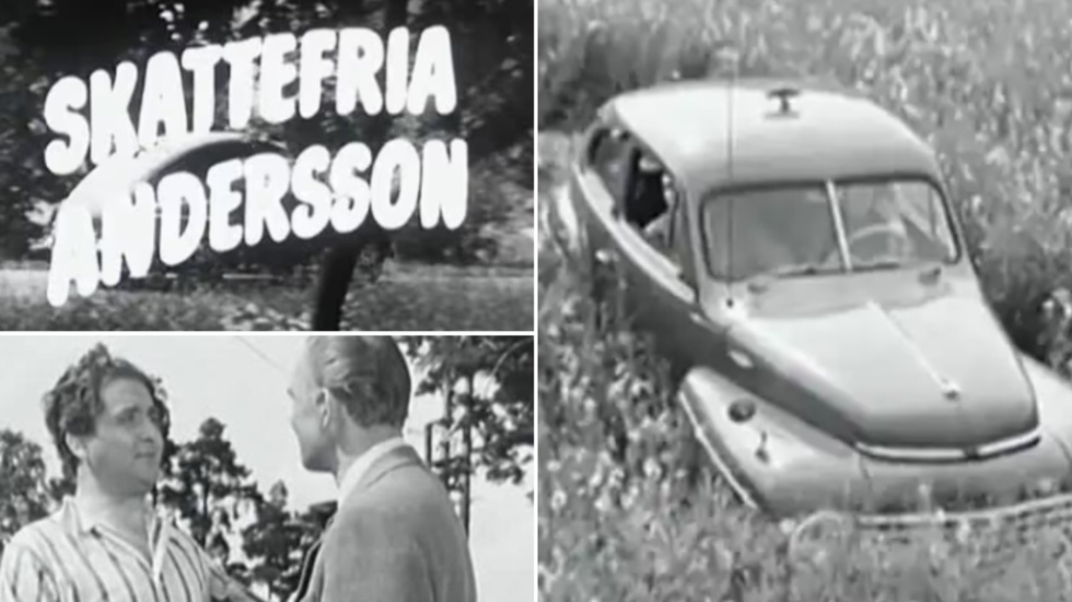 "Skattefria Andersson", som gjordes av Socialdemokraterna 1954, är en klassisk valfilm. I filmen får Andersson (som spelas av legendariska skådespelaren Stig Järrell) uppleva sin skattefria dröm som i verkligheten visar sig vara en mardröm.