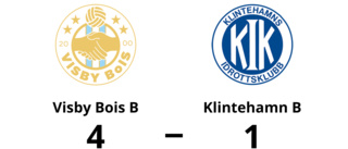 Visby Bois B vann mot Klintehamn B - trots underläge i halvtid