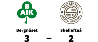 Förlust för Skellefteå trots mål av Felix Lundberg och Viktor Mattsson