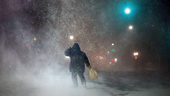 SMHI uppgraderar till orange varning – snö och hård vind på väg