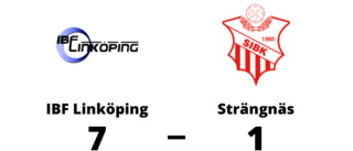Storseger för IBF Linköping - 7-1 mot Strängnäs