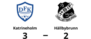 Förlust för Hällbybrunn mot Katrineholm med 2-3