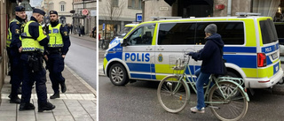 Stora polisresurser i Linköping under lördagen