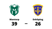Två klara poäng för Mantorp mot Enköping
