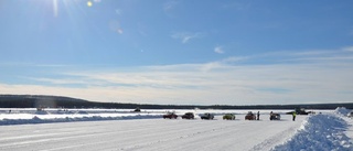 Brännhett på is i Morjärv