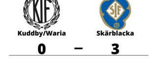 Skärblacka vann borta mot Kuddby/Waria