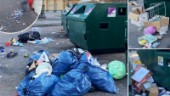 Sopkaos vid återvinningen efter nyår – bråte och batterier kastade överallt: "Något alldeles vedervärdigt"