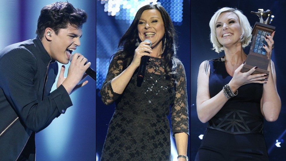 Oscar Zia, Lotta Engberg och Sanna Nielsen är tre stora stjärnor som deltagit i Melodifestivalen genom åren – både som artister och programledare.
