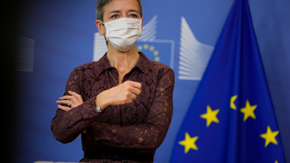 EU:s digitaliseringskommission är Margrethe Vestager. Arkivfoto.