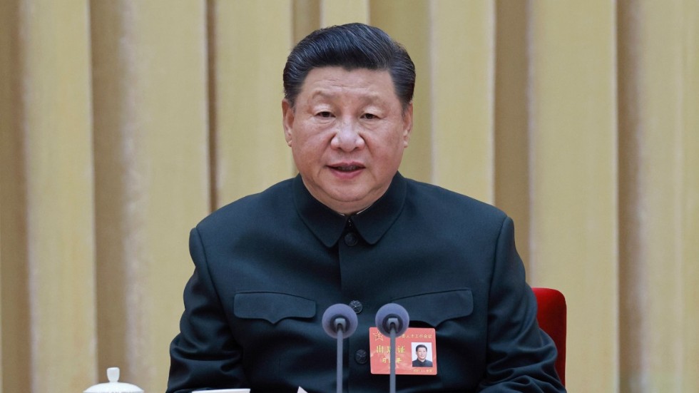 Xi Jinping offentliggör sitt stöd till fastighetsbranschen och vill underlätta för de krisande bolagen. Arkivbild.