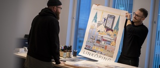 Populära Linköping-postern älskas och ifrågasätts: "Många tycker att saker är fula"