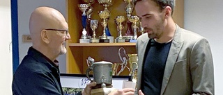 David fick priset som årets spelare i Värmbols FC