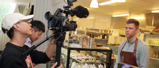 Kinesiska dokumentärfilmare söker ostens hemlighet i Burträsk