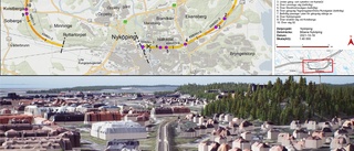 Så här kan Ostlänken byggas in till Nyköping – se Trafikverkets film