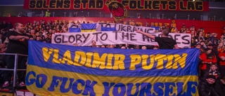 Efter ryska invasionen: Protest mot Putin – i Coop Norrbotten Arena • Klackledaren: ”Vi vill visa den ukrainska befolkningen vårt stöd”
