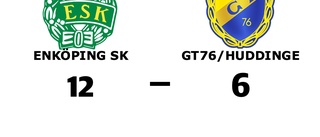 Enköping SK vann enkelt hemma mot GT76/Huddinge