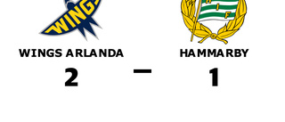 Wings Arlanda avgjorde mot Hammarby i tredje perioden