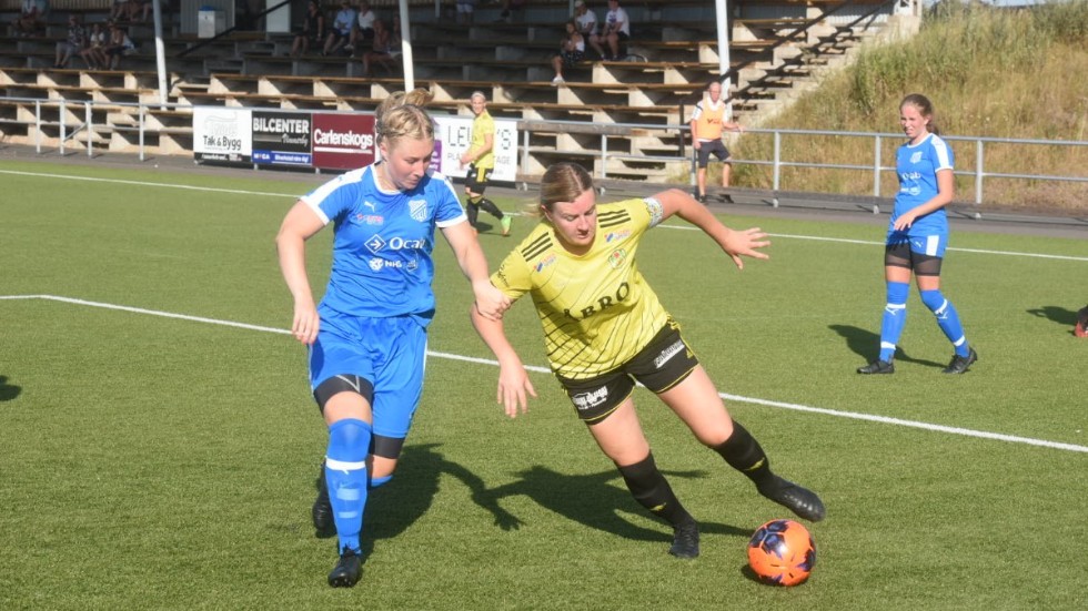 Nathalie Johansson avslutade Vimmerby IF:s säsong med att göra ett hattrick.