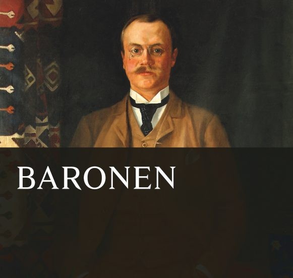 Omslaget till Anders Johnsons bok "Baronen"