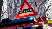 Två till sjukhus efter lastbilskrock