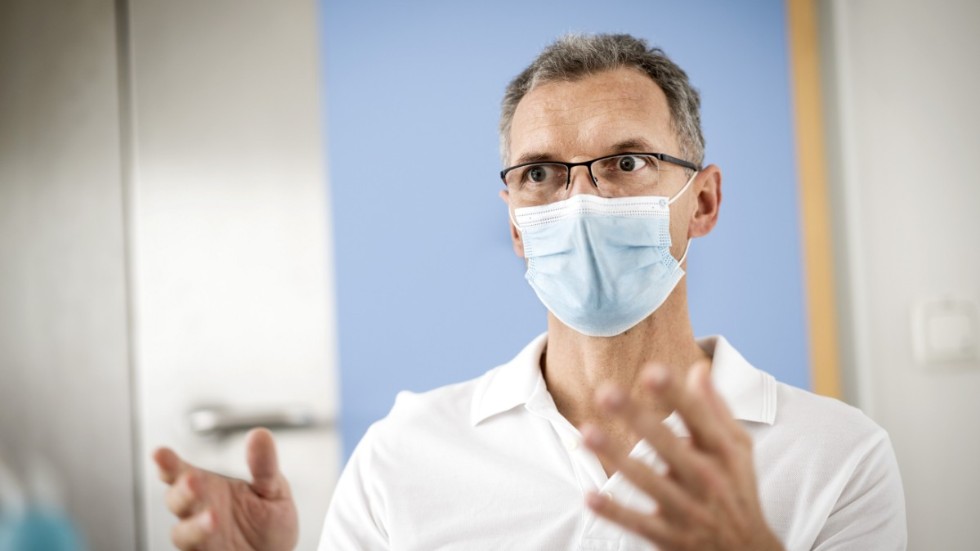 Klaus Martin, chef för intensivvårdsavdelningen på sjukhuset Helios-Klinikum München West.