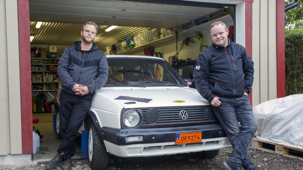 Bröderna Benny och Urban Pettersson gör på lördag sin allra första tävling i en rallybil när de ska köra Marknadsnatta med start och mål i Skänninge.