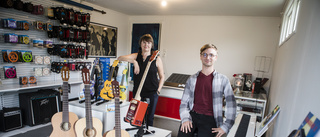 Annfälts öppnar en musikaffär i sitt garage