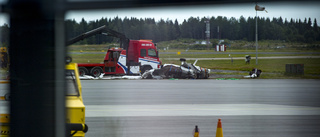 Minnesstund ett år efter flygolyckan i Umeå