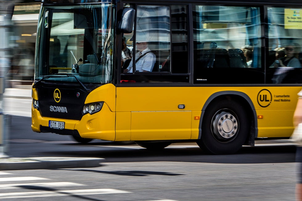 Resenär attackerade och hällde vatten på bussförare u2013 Upsala Nya 