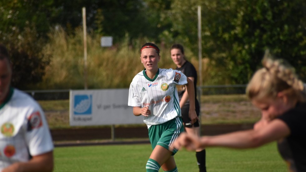 Hultsfredsspelaren Elin Lindqvist är uttagen i smålandslaget. 