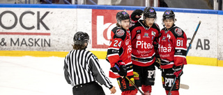 Slut: Piteå Hockey–Kiruna IF 2–1          