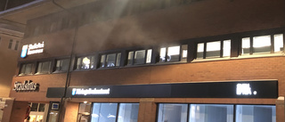 Larm om brand i Stadshuset – var rök efter byggarbete