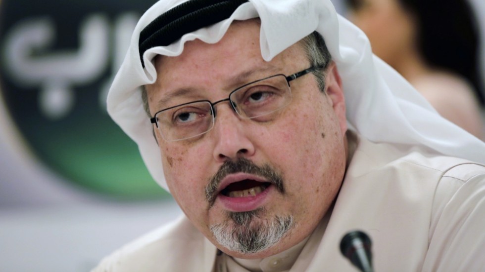 Den mördade saudiska journalisten Jamal Khashoggi. Arkivbild.
