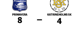 Katrineholms SK föll borta mot Primavera
