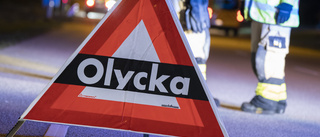 Trafikolycka vid handelsområdet i Skellefteå