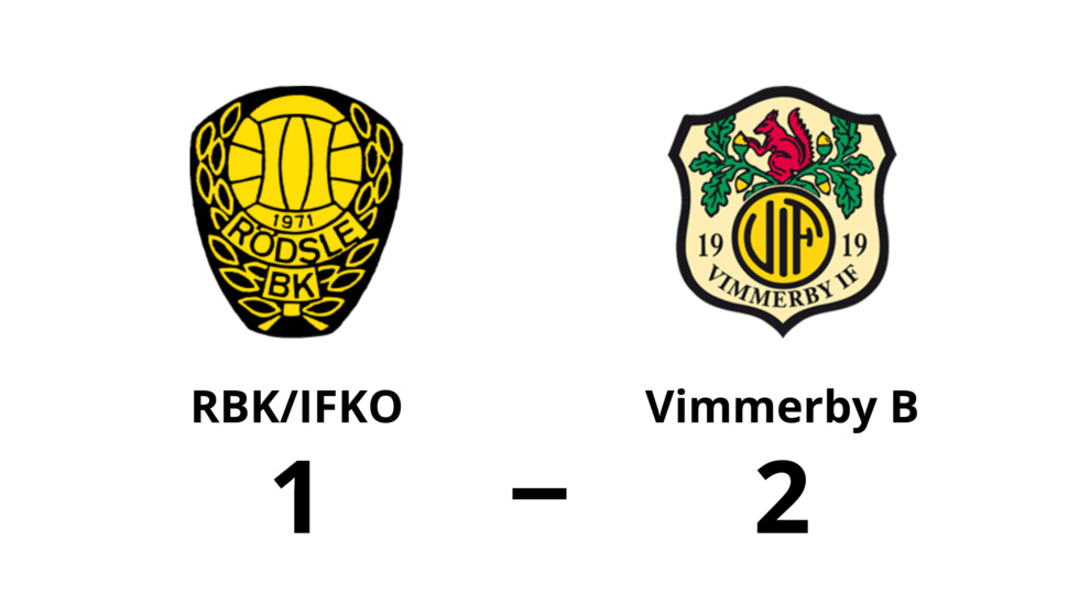 RBK/IFKO förlorade mot Vimmerby IF B