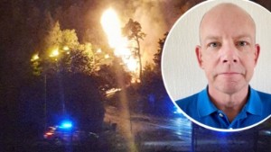 Kjulabon Tomas blev vittne till våldsamma bussbranden efter dödskraschen – blev vettskrämd: "En extrem explosion"