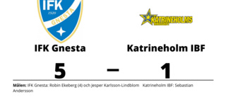 Sebastian Andersson enda målskytt när Katrineholm IBF föll