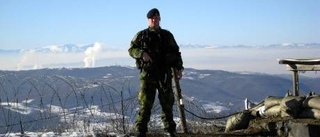 Joachim från Åby gör sitt tredje uppdrag i Kosovo