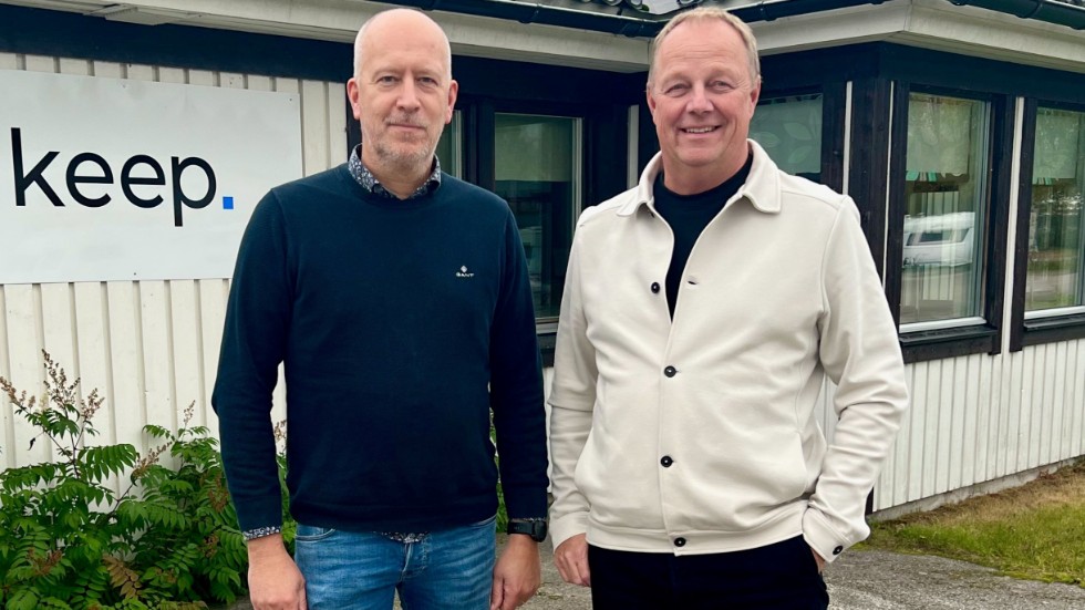 Ulf Isaksson och Håkan Karlsson. Övriga ägare i Keep the company ab
är Tomas Persson, Kajsa Fasth och Svante Björk.
