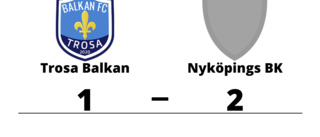 Nionde matchen i rad med poäng för Nyköpings BK