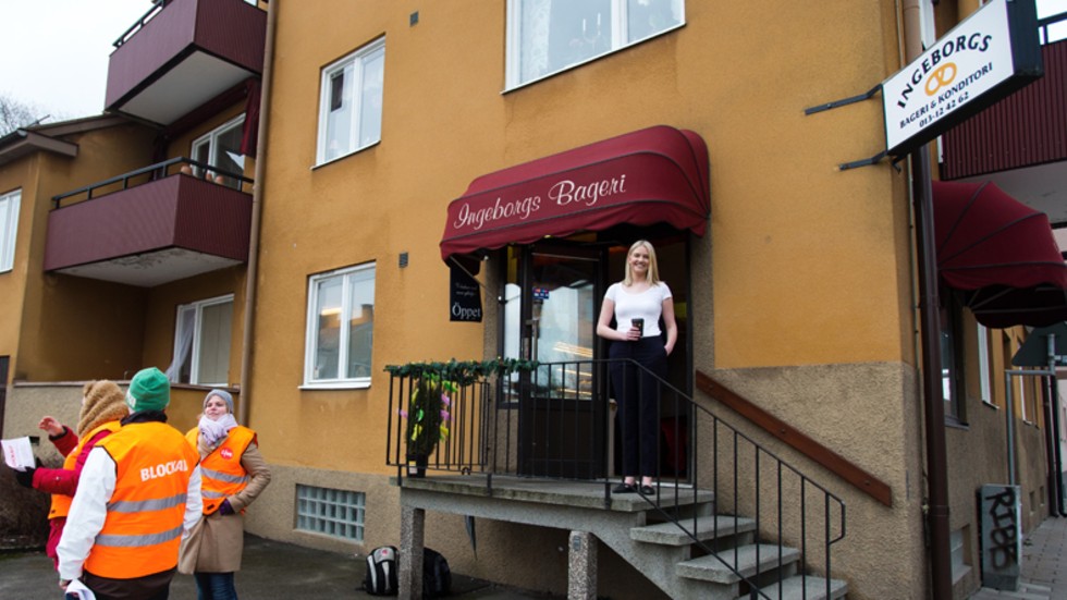 Catharina Kärkkäinen och Sema Mehdi
Ingeborgs bageri
Foto Pia Molin